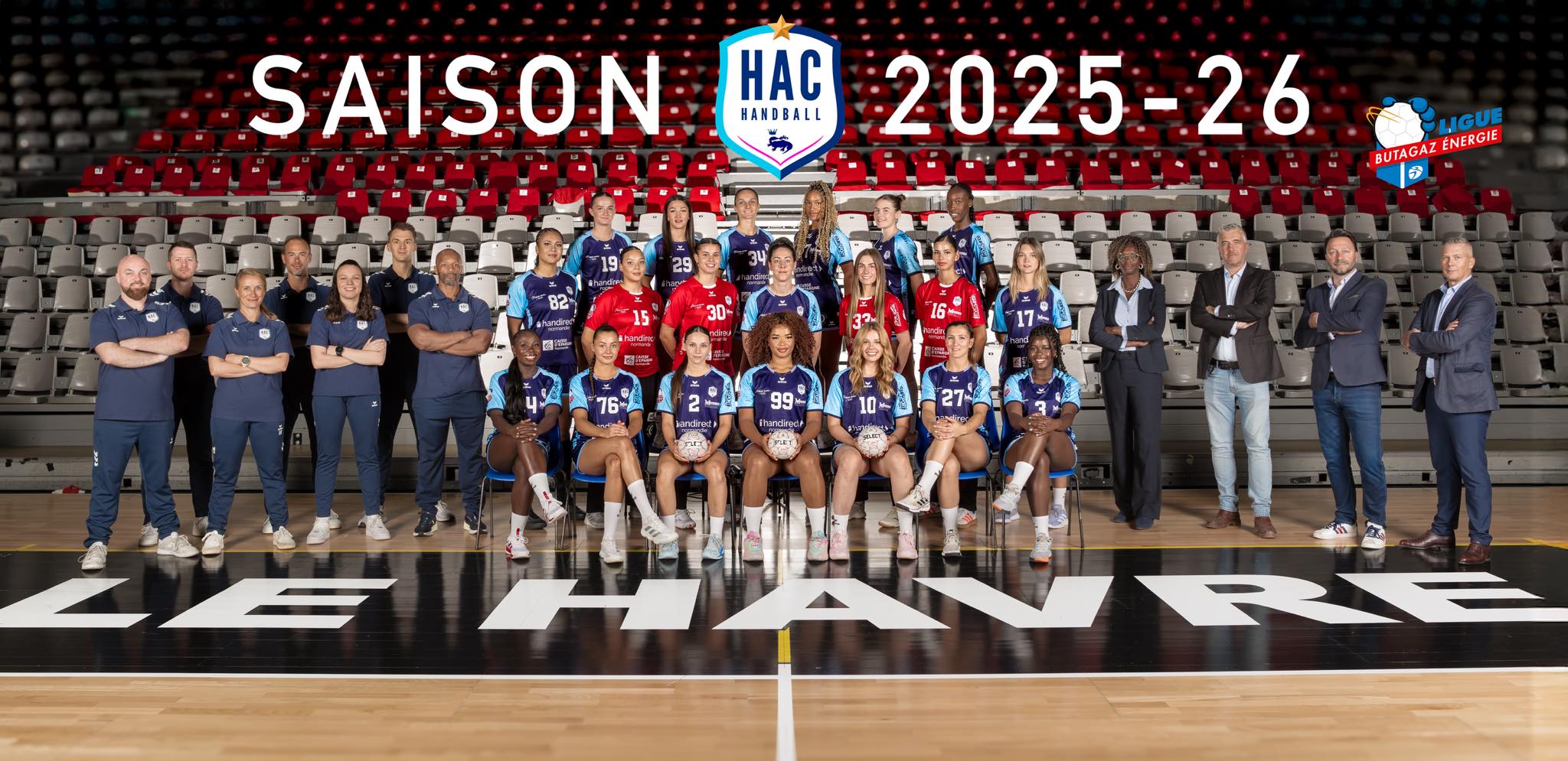 Photo officielle de l'équipe LBE Saison 2025 - 2026
